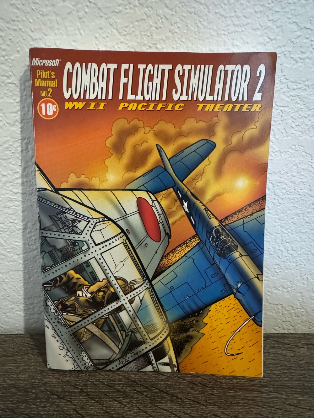 Microsoft Combat Flight Simulator 2 Book Black/Yellow